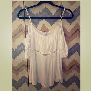 Patrons of Peace cold shoulder top